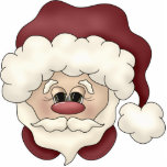 Santa Clause Ornament photo sculptures