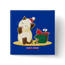 Santa Claws Buttons