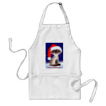 Santa Claws Cat Apron