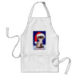 Santa Claws Cat aprons