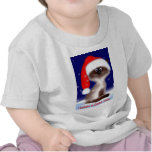 Santa Claws Cat t-shirts