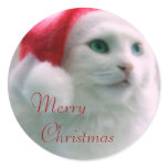 Santa Claws stickers