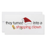 SANTA CLOWN photo cards