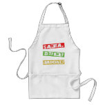 SANTA, DEFINE NAUGHTY aprons