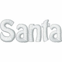Santa Embroidered Hoody