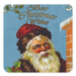 Santa Father Christmas Greetings Stickers