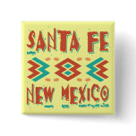 SANTA FE, NEW MEXICO PINBACK BUTTON