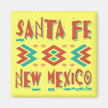 SANTA FE, NEW MEXICO MAGNET