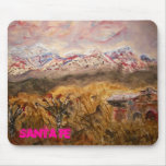 santa fe snow mousepad
