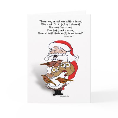 Santa & Friends Card by graphicdoodles