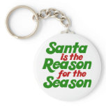 Santa funny christmas humor parody keychain