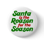 Santa funny christmas humour parody buttons