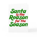 Santa funny christmas humour parody cards