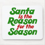Santa funny christmas humour parody mousepads