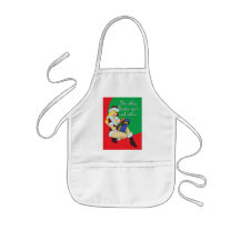 Santa Girl Aprons