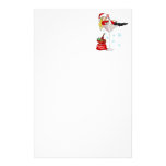 santa girl martini stationary stationery