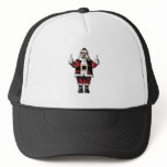 Santa Giving the Finger hats
