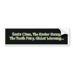 santa_glbl_wrming_bmprstkr_blk bumper stickers