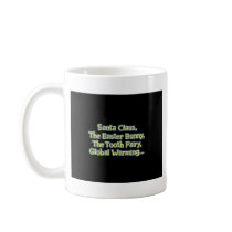 Santa_GlobalWarming_btn_Blk Mugs