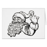 santa greeting card