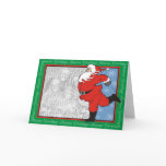 Santa Greetings Card