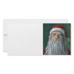Santa, Hand Painted, Stern Face photo cards