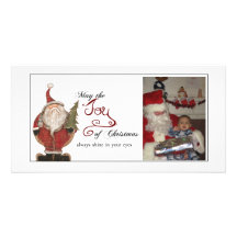 santa Holiday Photo Card