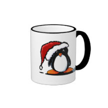 Santa Humphrey Penguin Totes & Gifts Coffee Mug
