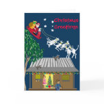 Santa in Australia Cards