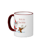 Santa in Chimney mugs
