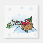 Santa Is Coming Magnet