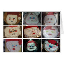 Santa is Watching Greeting Card