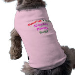 Santa Kicks Easter Bunny Butt! pet clothing