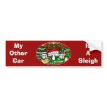 Santa Kilroy Bumper Sticker bumper stickers