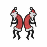 Santa Kokopelli embroidered shirts