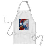 Santa Loves Animals Christmas apron