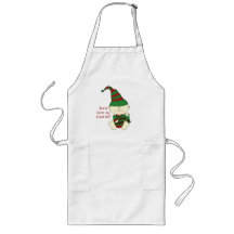 Santa loves my cookies!-Baby SantaI Aprons
