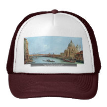 Santa Maria Della Salute, Venice. By Canaletto Mesh Hats
