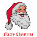 Santa Merry Christmas photo sculptures