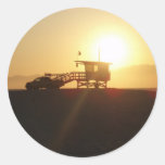 Santa Monica at Sunset Sticker