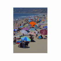 Santa Monica Beach People Photo Cut Outs