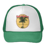 Santa Monica CA palm cap Trucker Hat