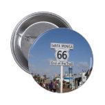 Santa Monica, California - RT 66 Button