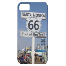 Santa Monica, California - RT 66 iPhone 5 Cover