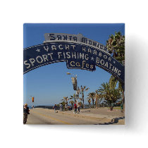 Santa Monica Pier Button