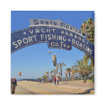 Santa Monica Pier Refrigerator Magnets