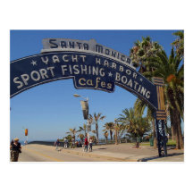 Santa Monica Pier Post Card