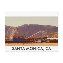 Santa Monica Pier - Post Card