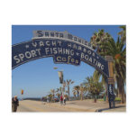 Santa Monica Pier postcards