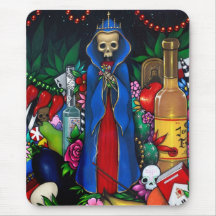 Santa Muerte Mousepad